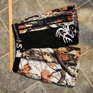Legendary Whitetails Camo Swim Trunks, Men's Size Large
